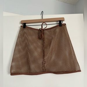 Woman’s bathing suit coverup